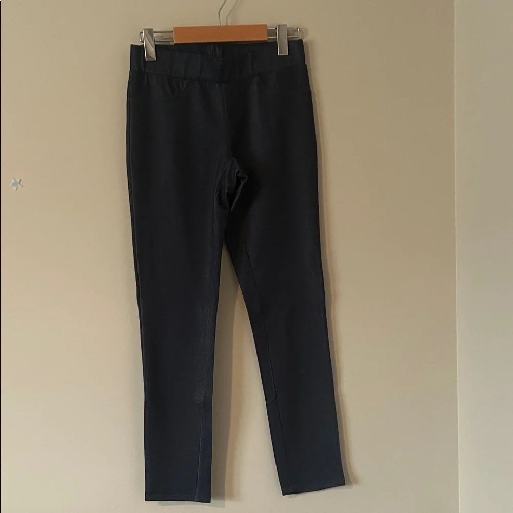 Guess Dark blue Leggings Jeans kind pattern